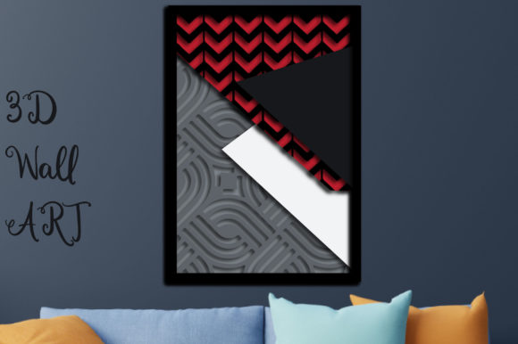 3D Multilayer Wall Art for Modern Web and Editorial Design
