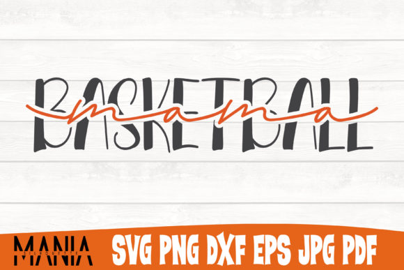 Basketball Mama SVG Design: A Versatile Graphic Template for Crafters