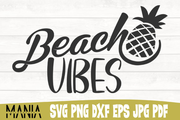 Beach Vibes Graphic Template: A Fresh Design Asset for Local Business Branding