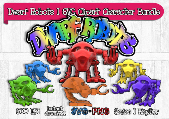 Dwarf Robots Graphics and Illustrations Review