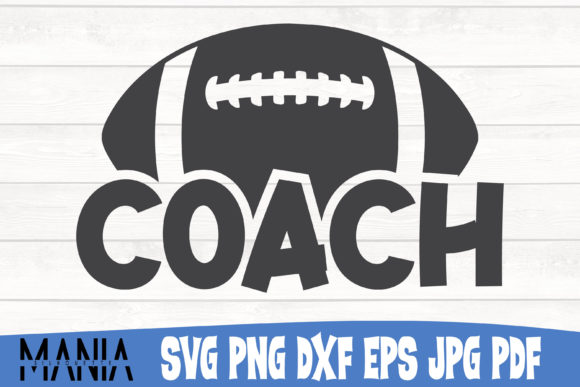 Football Coach SVG Design: A Must-Have Graphic Template for Crafters