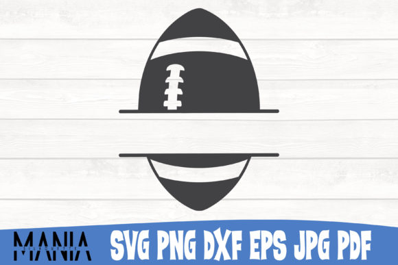 Football Monogram 2 SVG Design for Real-World Crafting