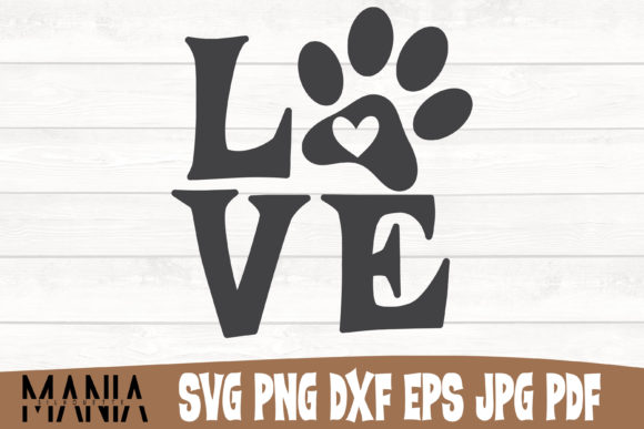 Love Dog SVG Design: A Versatile Graphic Template for Creative Branding