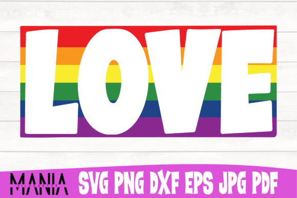 Love Gay Flag Svg Cut File Design: Graphics & Graphic Templates Review