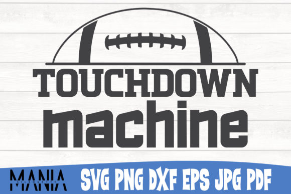 Touchdown Machine Graphic Templates for Creative Projects