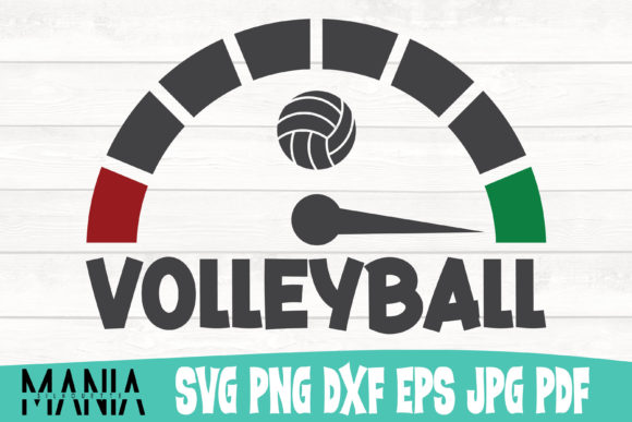 Volleyball Fuel SVG Design: A Versatile Graphic Template for Handmade Creations