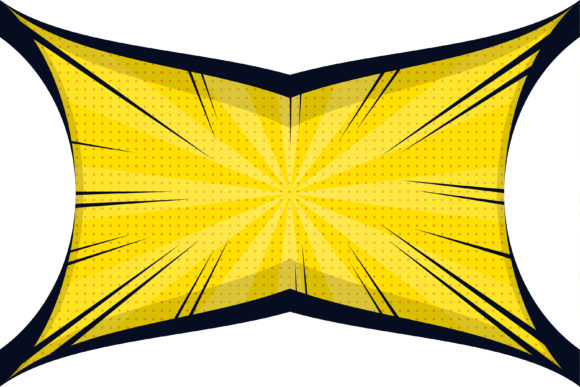 Yellow Comic Background Dot Pattern: A Playful Graphic Design Asset for Content Creators
